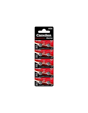 Baterii Alcaline Tip AG - Baterie Camelion AG6 Alcalina 1,5V LR920 LR69 set 10 buc.
