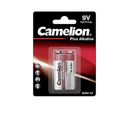 Baterii - Baterie Camelion Plus Alkaline 9V 6F22 6LR61 alcalina set 1 buc.