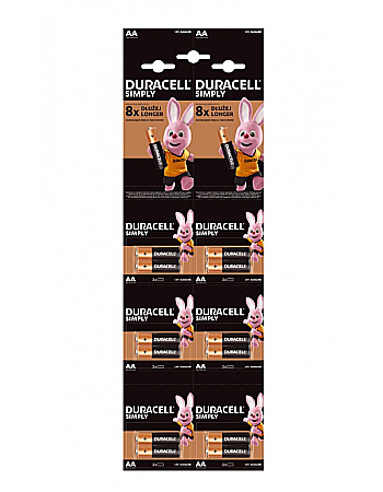 AA LR6 - Baterie Duracell Basic AA R6 1,5V alcalina set 12 buc.