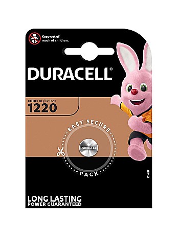 Baterii Litiu Tip Buton - Baterie Duracell CR1220 3V litiu blister 1 buc.