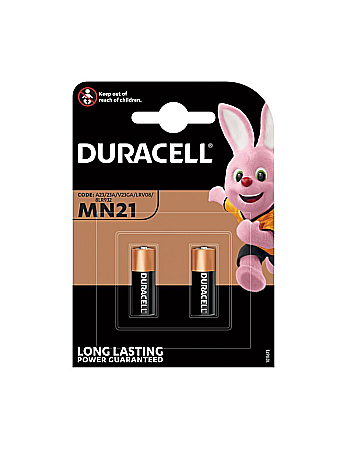 Baterii Telecomenzi Auto - Baterie Duracell MN21 alcalina 12V A23 23A LRV08 V23GA set 2 buc.