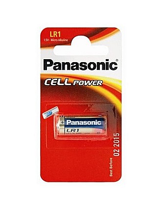 Baterii Telecomenzi Auto - Baterie Panasonic LR1 alcalina 1,5V N Lady set 1 buc.