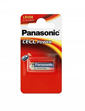 Baterii Telecomenzi Auto - Baterie Panasonic LRV08 alcalina 12V MN21 V23GA A23 23A set 1 buc.