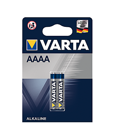 Baterii Telecomenzi Auto - Baterie Varta AAAA LR61 alcalina 1,5V 4061 set 2 buc.