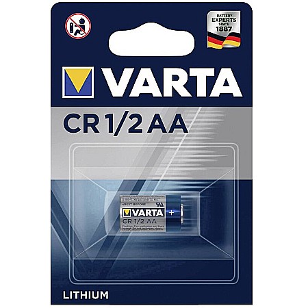 Baterii Litiu Tip Foto - Baterie Varta CR1/2 AA CR14250SE 3V litiu set 1 buc