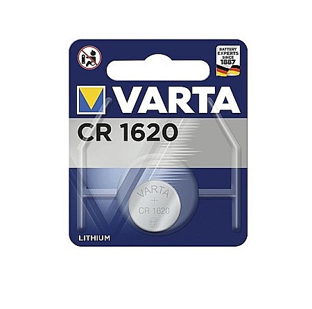 Baterii Litiu Tip Buton - Baterie Varta CR1620 3V litiu blister 1 buc.