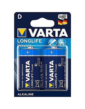 Baterie Varta LongLife Power D R20 1,5V alcalina set 2 buc.