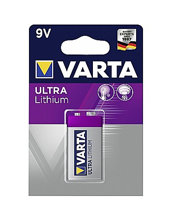 Surse de energie - Baterie Varta Ultra Lithium 9V 6F22 6LR61 litiu set 1 buc.