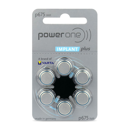 Baterie P675 Implant Power One Zinc-Aer 1.45V cutie 60 buc [1]
