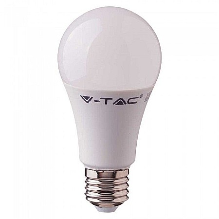 Surse de iluminat - Bec LED A60 9W E27 6000k 230V V-TAC