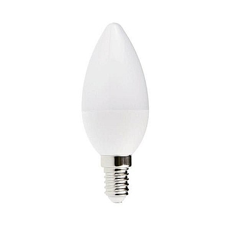 Surse de iluminat - Bec LED lumanare E14 230V 7W 2700K C37 530lm TED407C