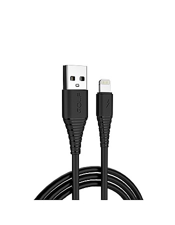 Cabluri USB - Cablu USB Lightning FAST CHARGE Flying Fish Golf GC-64i NEGRU