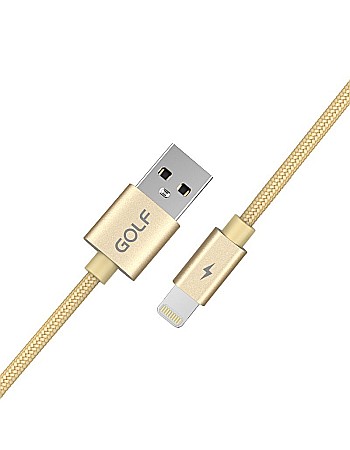 Cablu USB Lightning FAST CHARGE Golf GC-76i AURIU [1]
