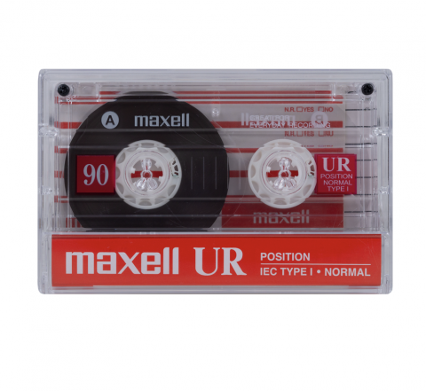 Casete audio 90 minute Maxell UR90 neinregistrata set 5 buc [1]
