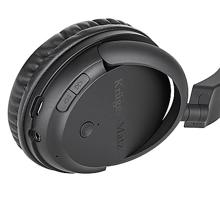 Casti audio bluetooth negre KrugerMatz Flow 2 [1]