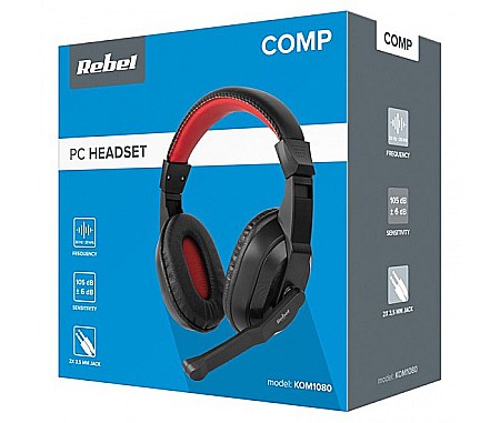 Casti gaming cu microfon Rebel GH-10 [1]