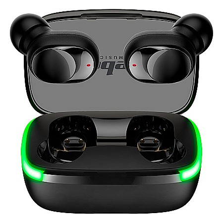 Electrice si electronice - Casti wireless bluetooth 5.3 negre Rebel TWS-Y60