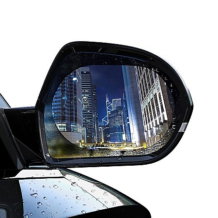 Folie Auto Oglinda Retrovizoare Anticondens Baseus 135 x 95 mm SGFY-C02 Clear set 2 buc. [3]