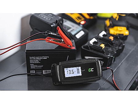 Incarcator 12V 6A Green Cell pentru acumulatori stationari etansi plumb-acid VRLA SLA AGM GEL [5]