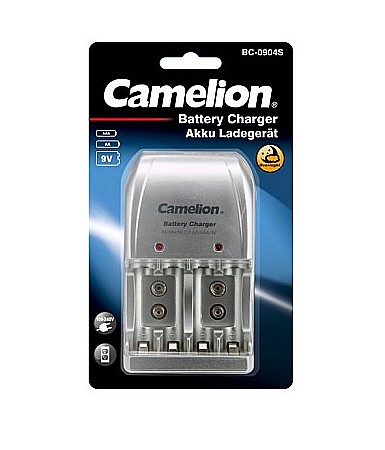 Incarcatoare - Incarcator Camelion pentru acumulatori AA/AAA si tip 9V  Ni-MH sau Ni-Cd BC-0904S