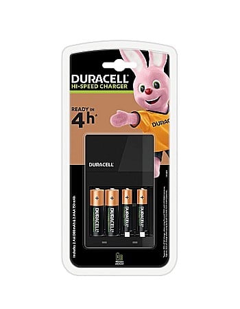 Surse de incarcare - Incarcator Duracell CEF14 cu 2 AA 1300mAh + 2 AAA 750mAh Ni-MH