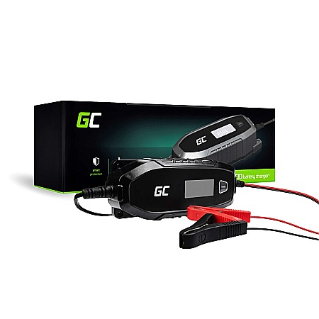 Incarcatoare 12V / 6V AGM / VRLA - Incarcator inteligent 6V / 12V - 4Ah Green Cell pentru acumulatori stationari etansi plumb-acid auto moto VRLA SLA AGM GEL ACAGM07