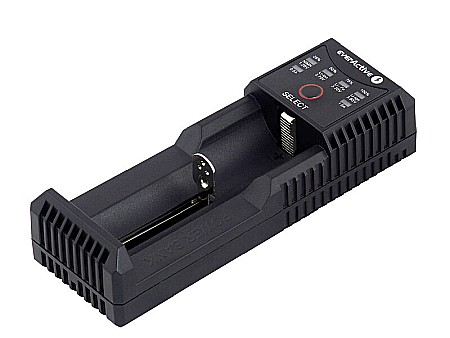 Surse de incarcare - Incarcator pentru acumulatori Li-Ion si Ni-MH 1 canal EverActive UC-100 1,2V / 3,6V / 3,7V / 3,8V