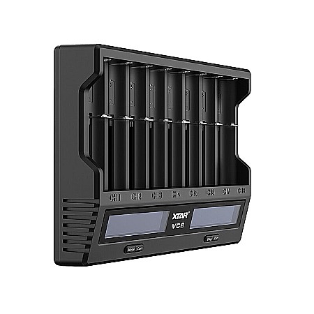 Incarcator pentru acumulatori Li-ion Xtar 8 canale VC8 3,6V / 3,7V 18650 / 14500/ 26650 [2]