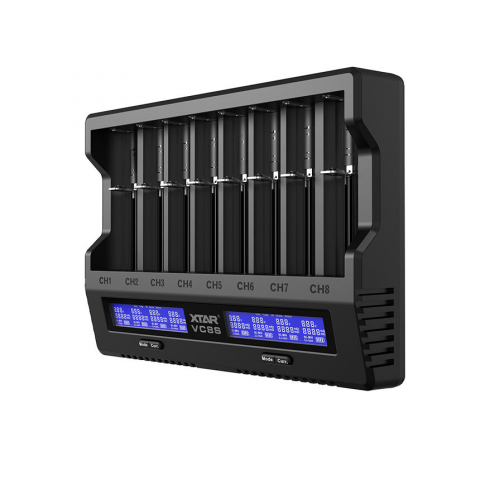 Incarcator pentru acumulatori Li-ion si NiMH cilindrici Xtar VC8S [2]