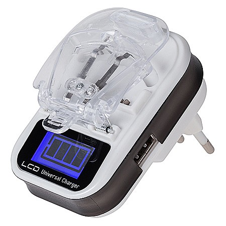 Surse de incarcare - Incarcator Universal cu procesor si display LCD pentru li-ion si li-poly