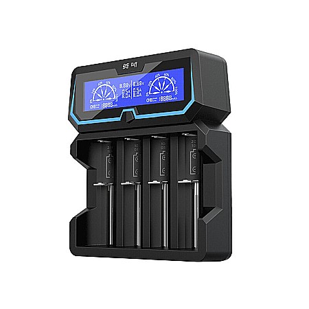 Incarcator XTAR X4 pentru 4 acumulatori Ni-Mh / Li-Ion / IMR / INR / ICR 18650 3.6V / 3.7V [1]