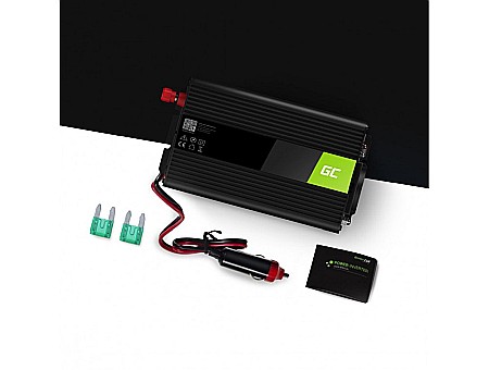 Invertor de tensiune auto de la 12V la 230V 150W/300W Green Cell INV06 [1]