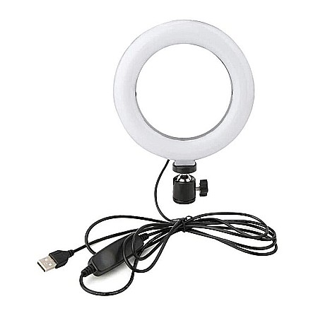 Kit vlogging 48 LED-uri 6 inch 8W USB Platinet [3]