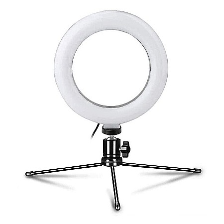 Kit-uri vlogging - Kit vlogging 48 LED-uri 6 inch 8W USB Platinet