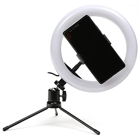 Kit-uri vlogging - Kit vlogging 72 LED-uri 8 inch 10W USB Platinet