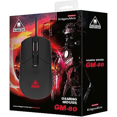 Mouse gaming cu fir si iluminare Kruger Matz Warrior GM-80 [3]
