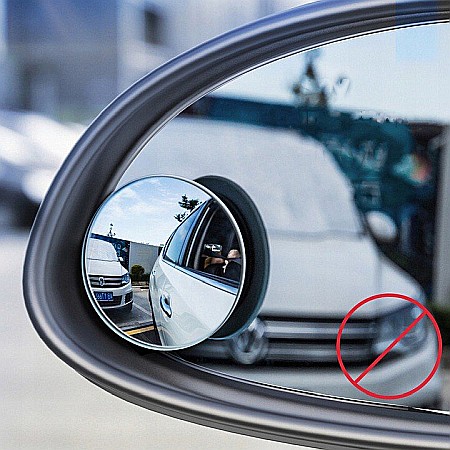 Oglinda Auto Unghi Mort Baseus Rotunda Pentru Oglinzile Laterale Cu Adeziv ACMDJ-01 set 2 buc. [2]
