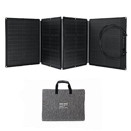 Panou solar 110W portabil IP67 conectori MC4 EcoFlow [1]