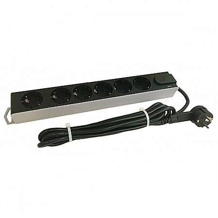 Prelungitor cu protectie la supratensiune 3 metri 6 prize intrerupator cablu 3 x 1.5mm SPN2093 [3]
