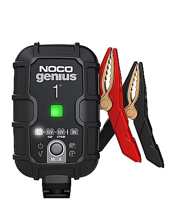 Redresoare - Redresor Noco Genius 1 auto moto 6V / 12V 1A pentru acumulatori maxim 30A Plumb-Acid AGM GEL VRLA Litiu