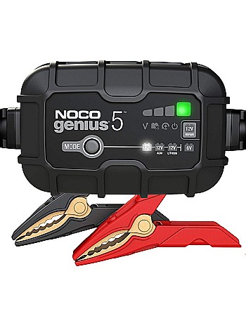 Redresoare - Redresor Noco Genius 5 auto moto 6V / 12V 5A pentru acumulatori maxim 120A Plumb-Acid AGM GEL VRLA Litiu