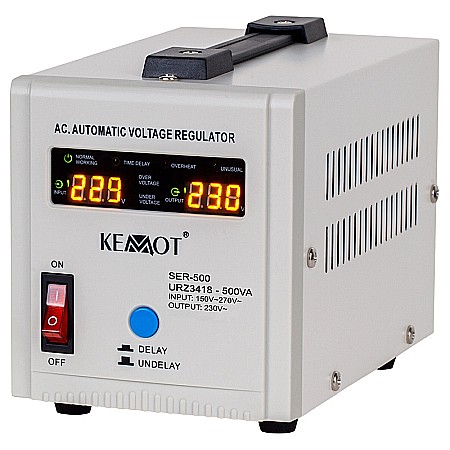 Stabilizatoare tensiune - Stabilizator retea maxim 500VA-AVR KEMOT URZ3418