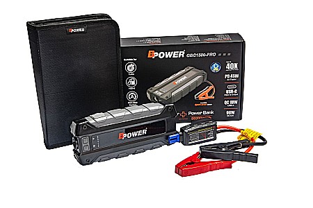 Starter Auto 12V 3000A BPower GBC1500-PRO robot de pornire [2]