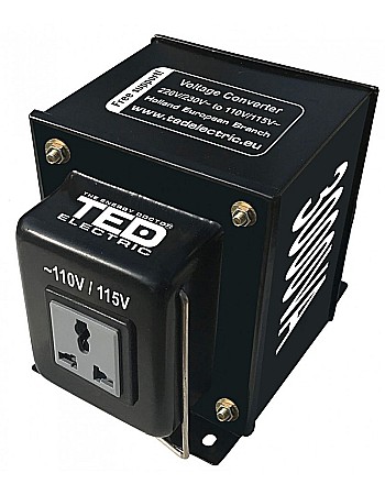 Convertoare tensiune - Transformator de tensiune de la 230-220V la 110-115V 3000VA / 2400W