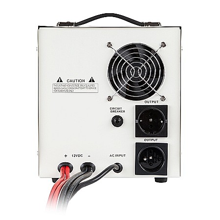UPS centrala termica 1200W 2000VA 12V unda sinusoidala pura alb Kemot URZ3407 [2]