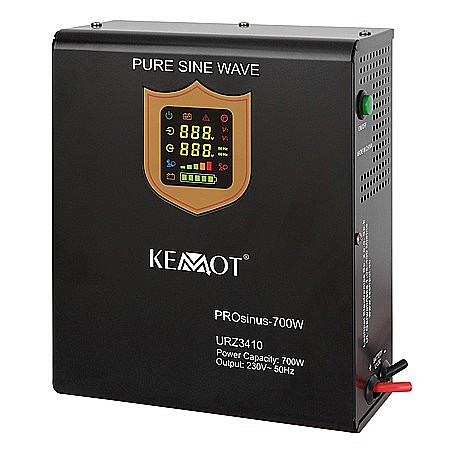 UPS-uri - UPS centrale termice 700W 1000VA 12V Sinus Pur Kemot URZ3410 montaj perete