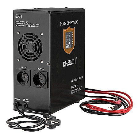 UPS centrale termice 700W 1000VA 12V Sinus Pur Kemot URZ3410 montaj perete [1]