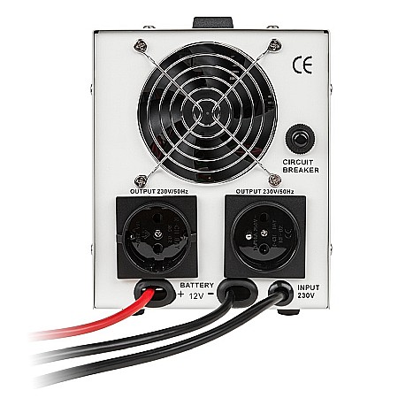 UPS pentru centrala termica 500W 800VA 12V Sinus Pur Kemot URZ3405 alb [2]