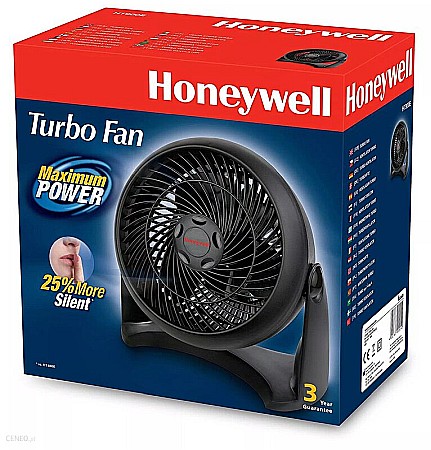 Ventilator Honeywell HT900E4 Turbo, 3 viteze, 40W, Negru [1]