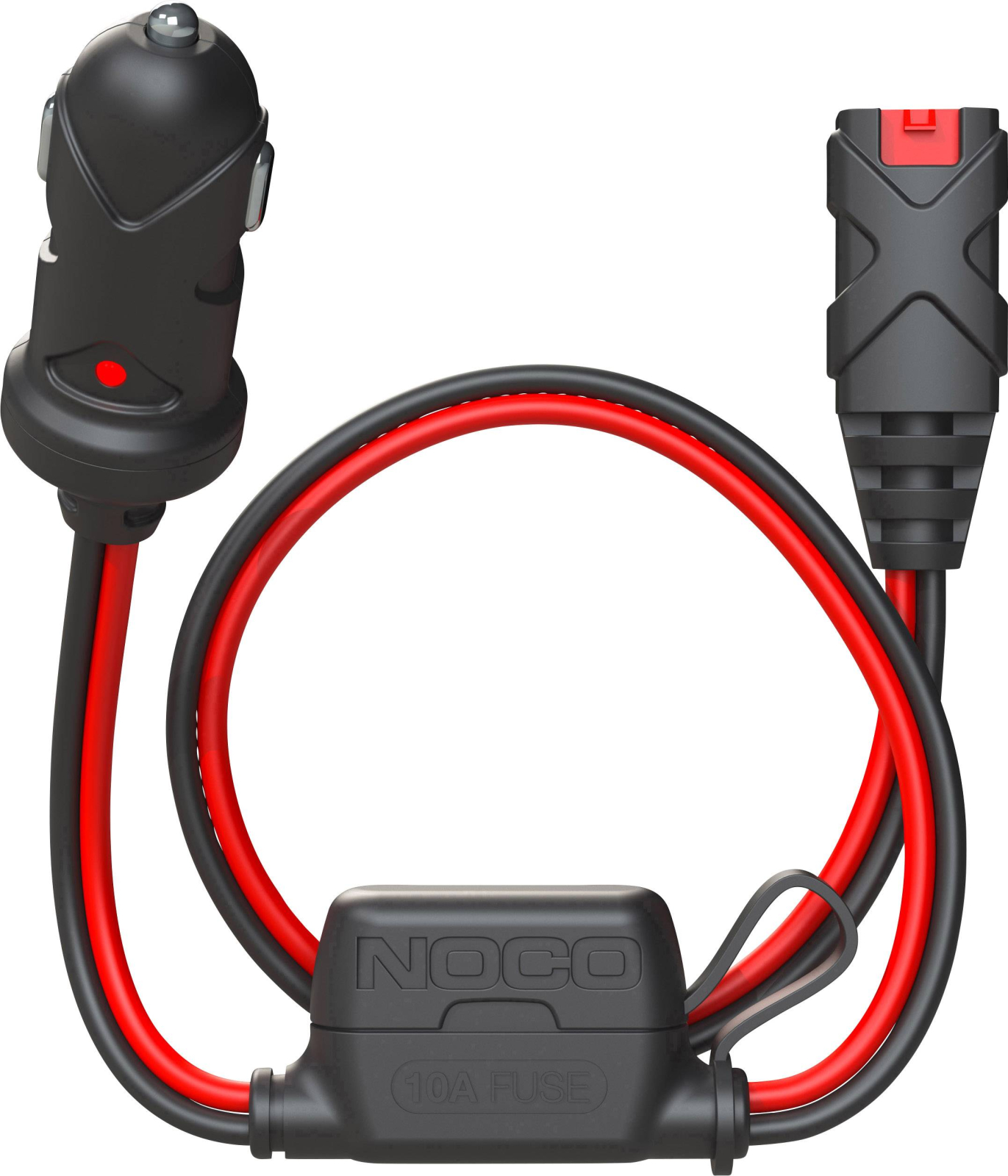 NOCO GC003 X-Connect Connettore Maschio 12V – Doppia Dimensione Per NOCO Genius, Con LED E Fusibile, Per G750/G1100/G3500/G7200 E GENIUS